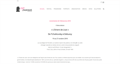Desktop Screenshot of lisztomanias.fr